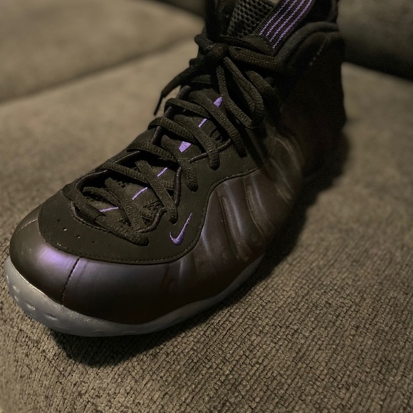 2017 Air Foamposite One \'Eggplant\'  mens size 14 main image 5